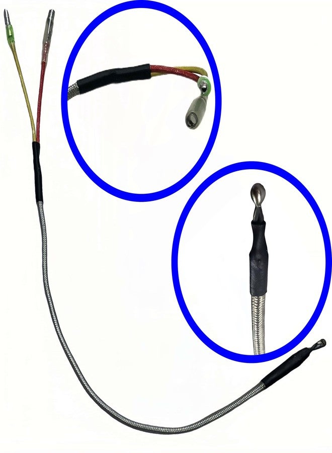 Duheri 812-4470 14" Thermocouple Fits QuadraFire Castile, Contour, Mt Vernon OE, Sante Fe - Image 2